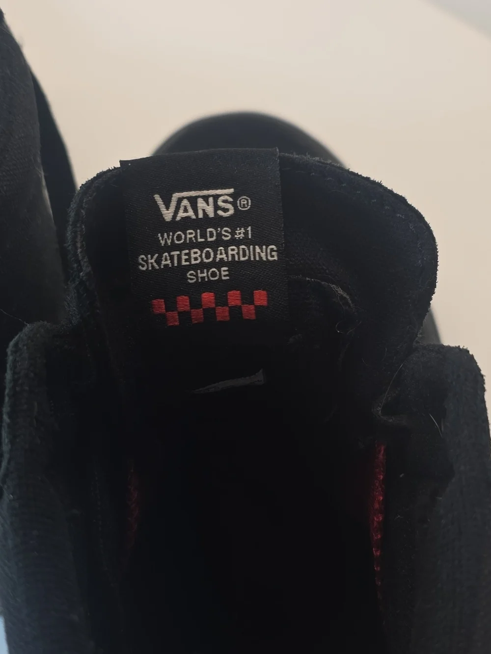 Vans suede black lace